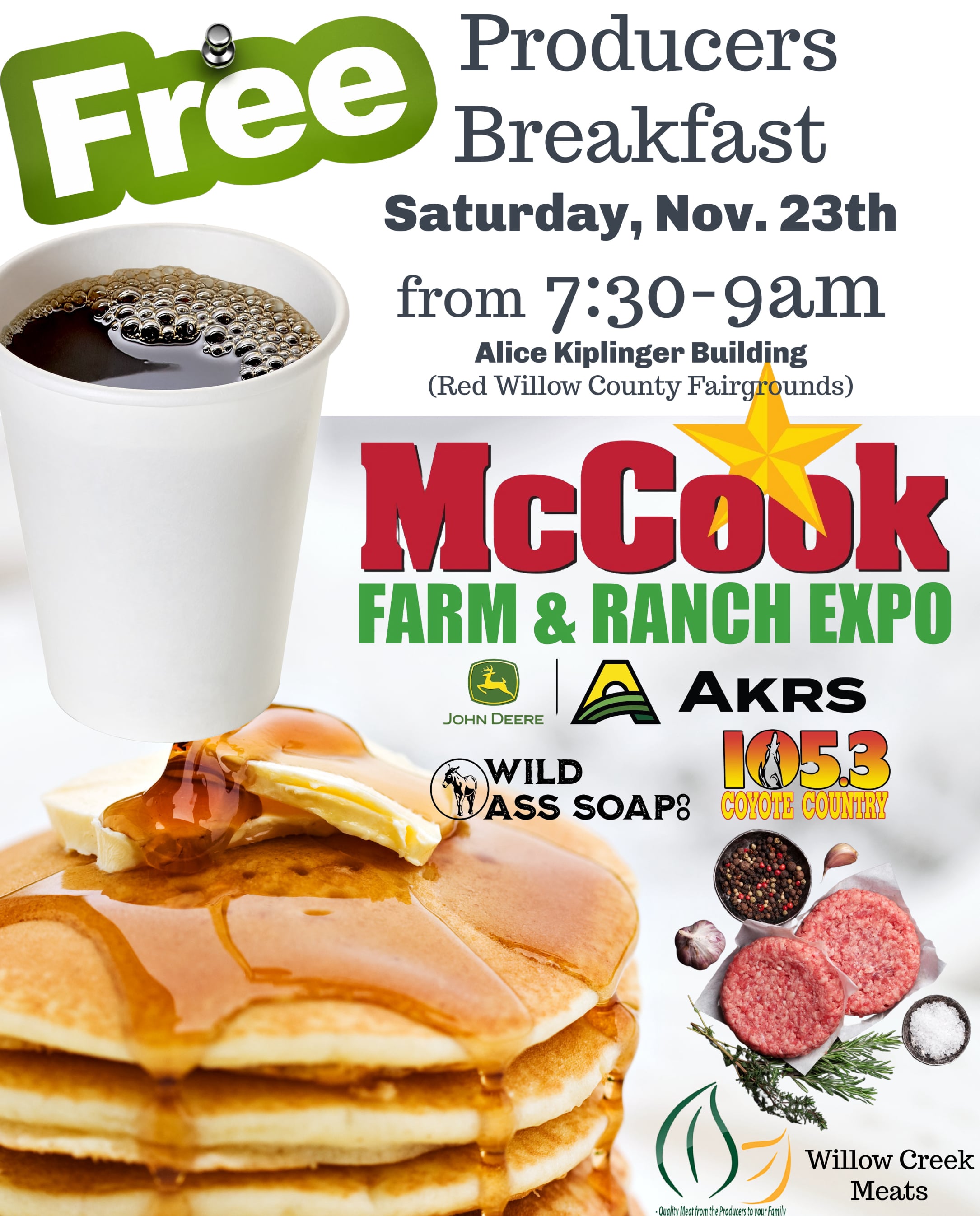 Free Producers Breakfast